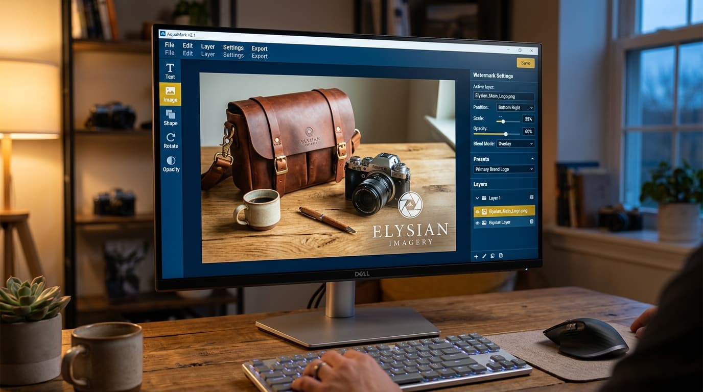วิธีใส่ลายน้ำรูปภาพสินค้าแบบอัตโนมัติ เพื่อป้องกันการดูดรูปและสร้างแบรนด์ร้านค้าออนไลน์